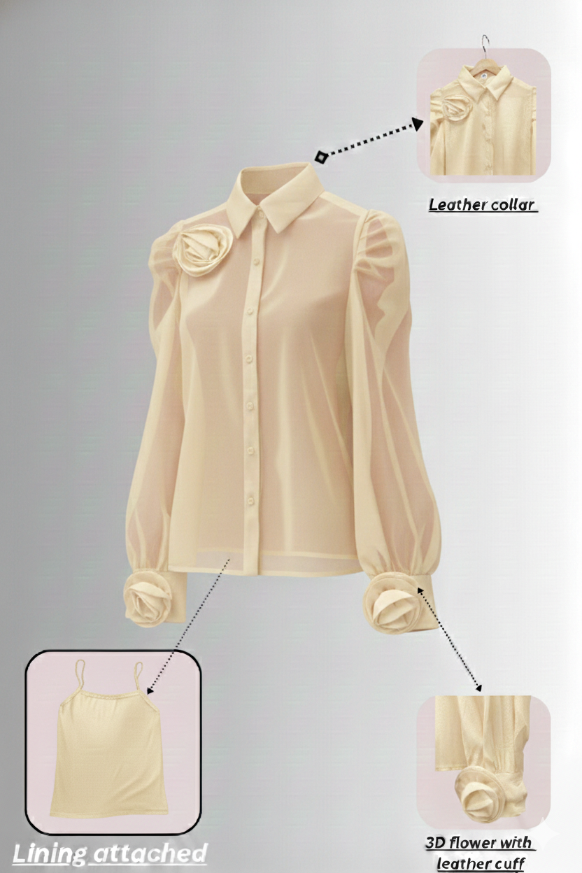 Blush Rose Elegance Shirt