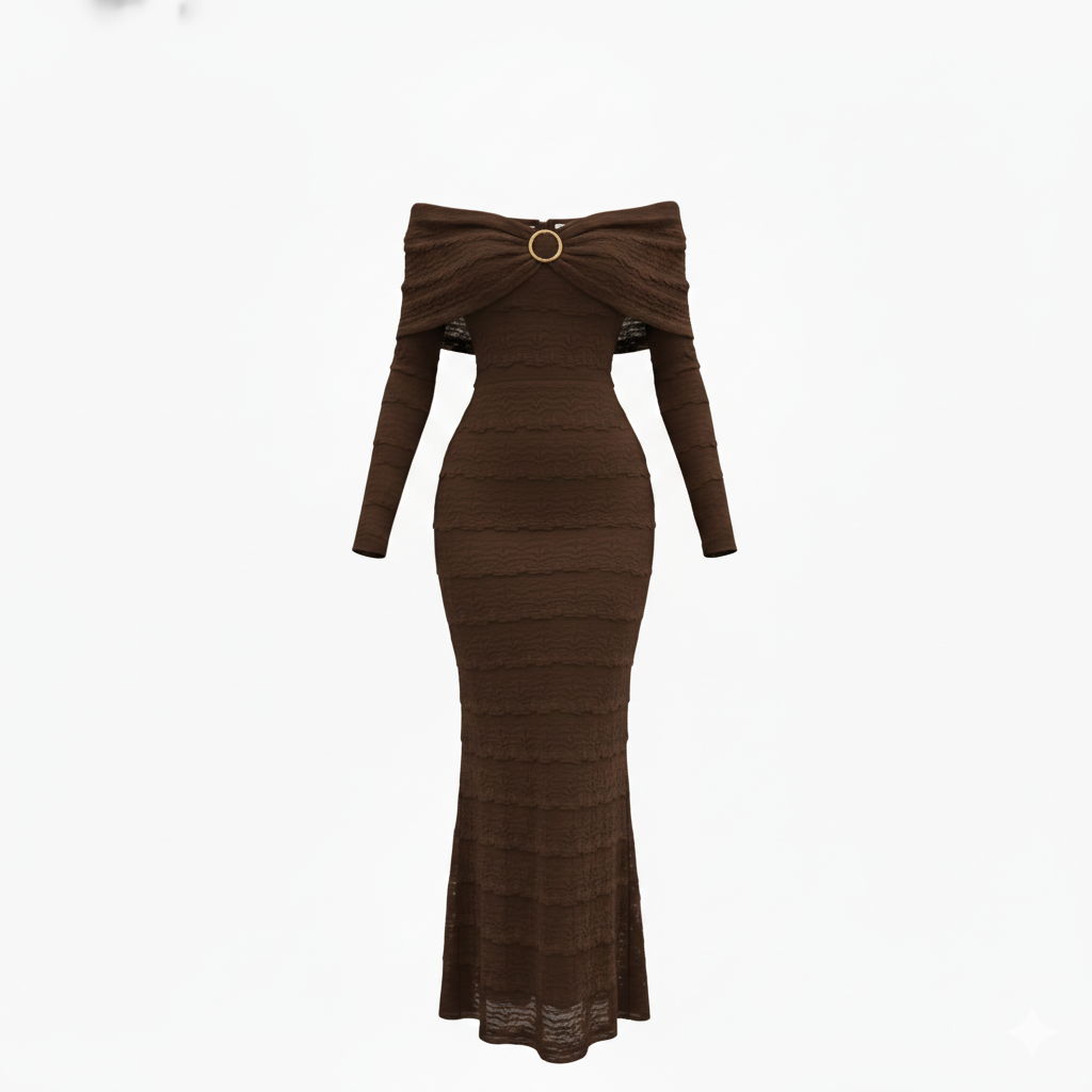 Chocolate Royale Gown