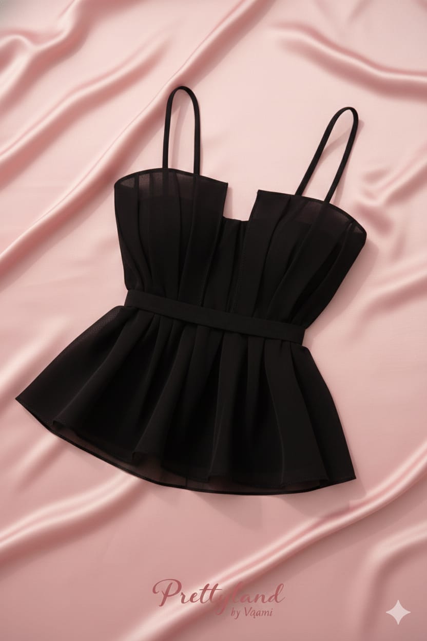 Middi Organza Top-Exclusive