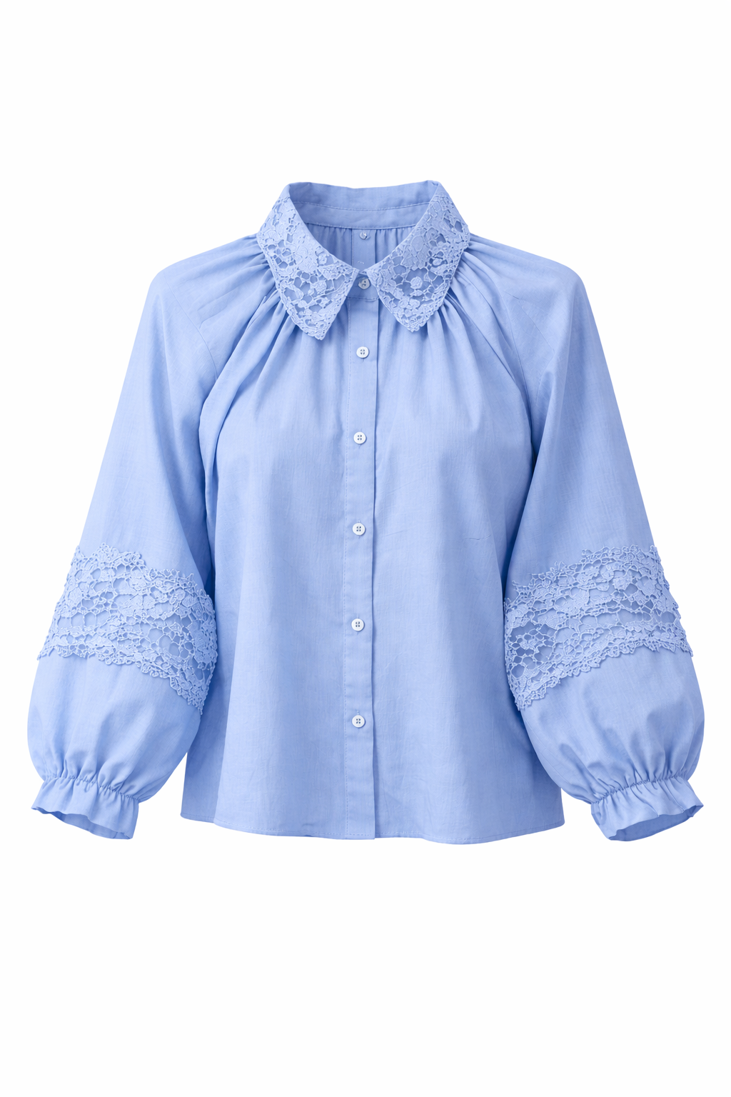Pearl Bloom Lace Shirt