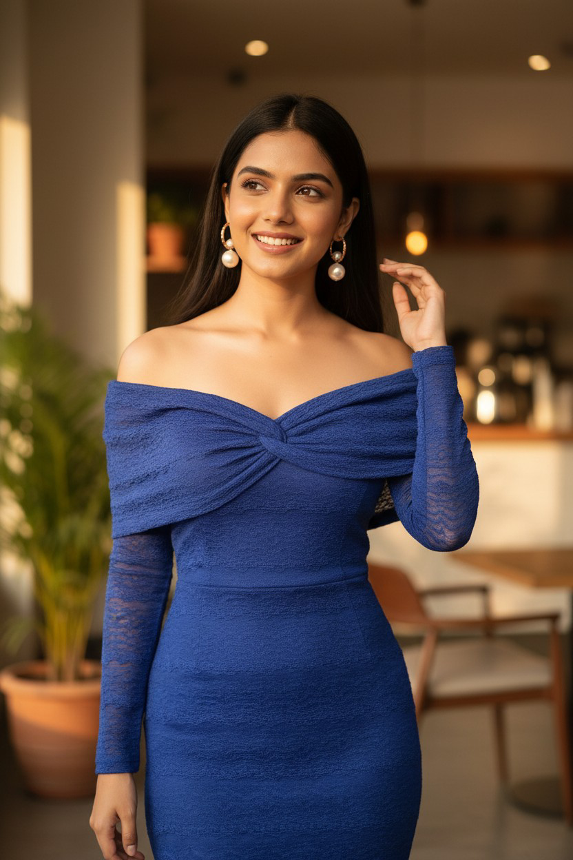 Rose Gold Pearl Luxe Hoop Earrings